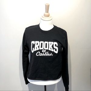 Crooks and Castles cropped long sleeves Size S